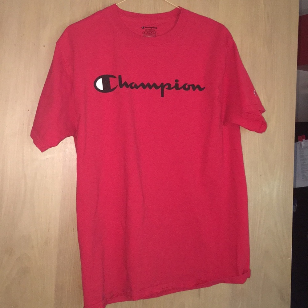 Champion logo tee